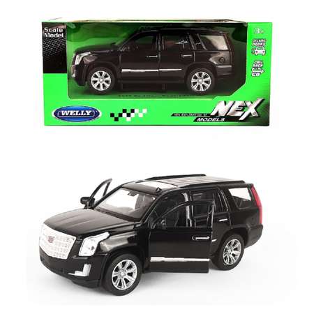 Автомобиль Welly Cadillac Cadillac Escalade 1:32 черный