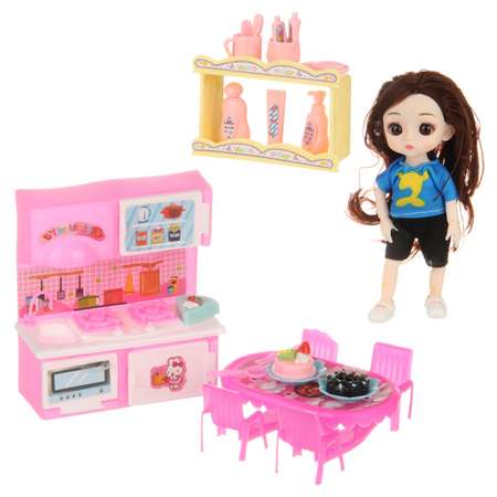 Кукла Veld Co и набор мебели