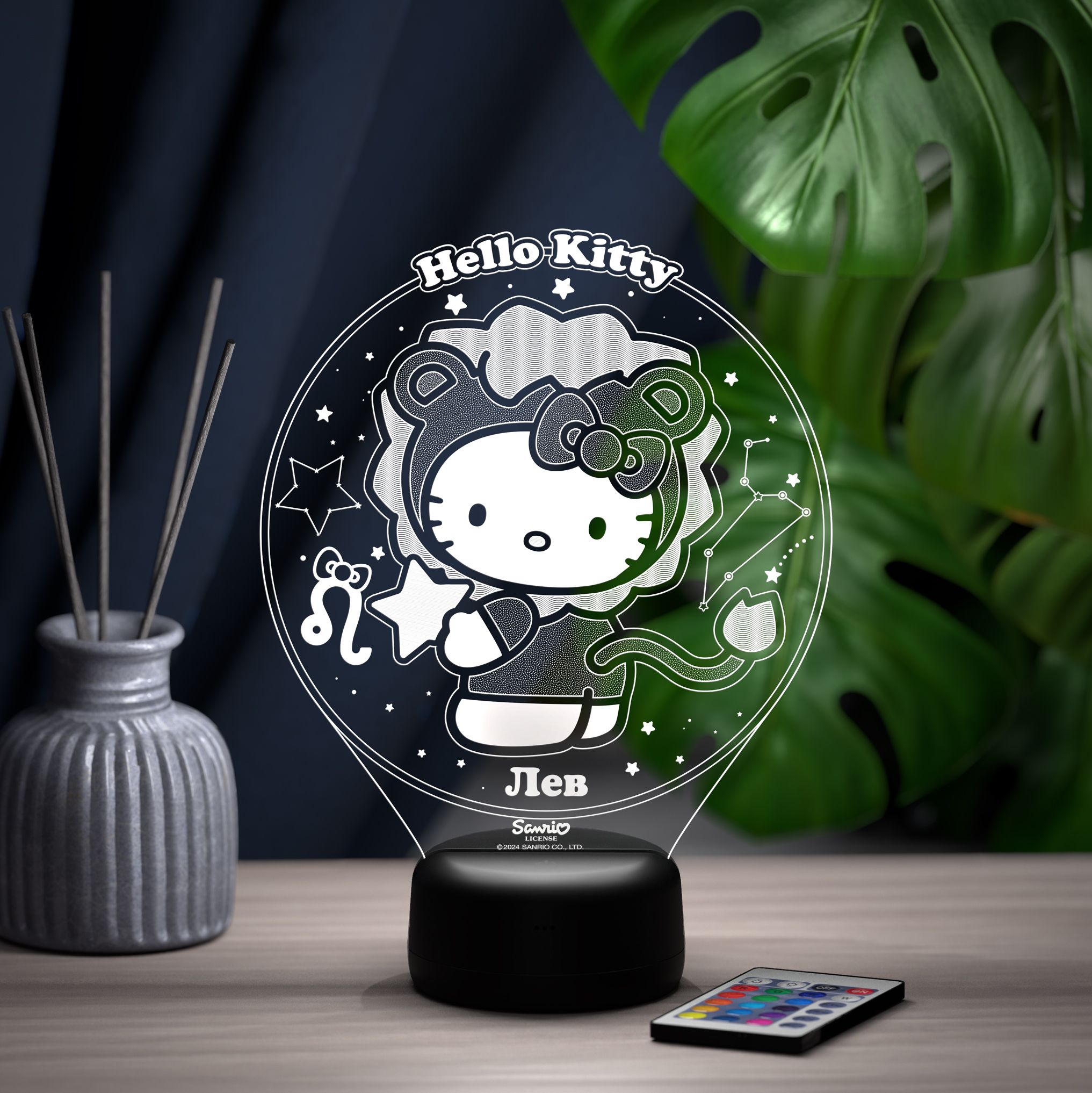 Ночник Hello Kitty Лев - фото 9
