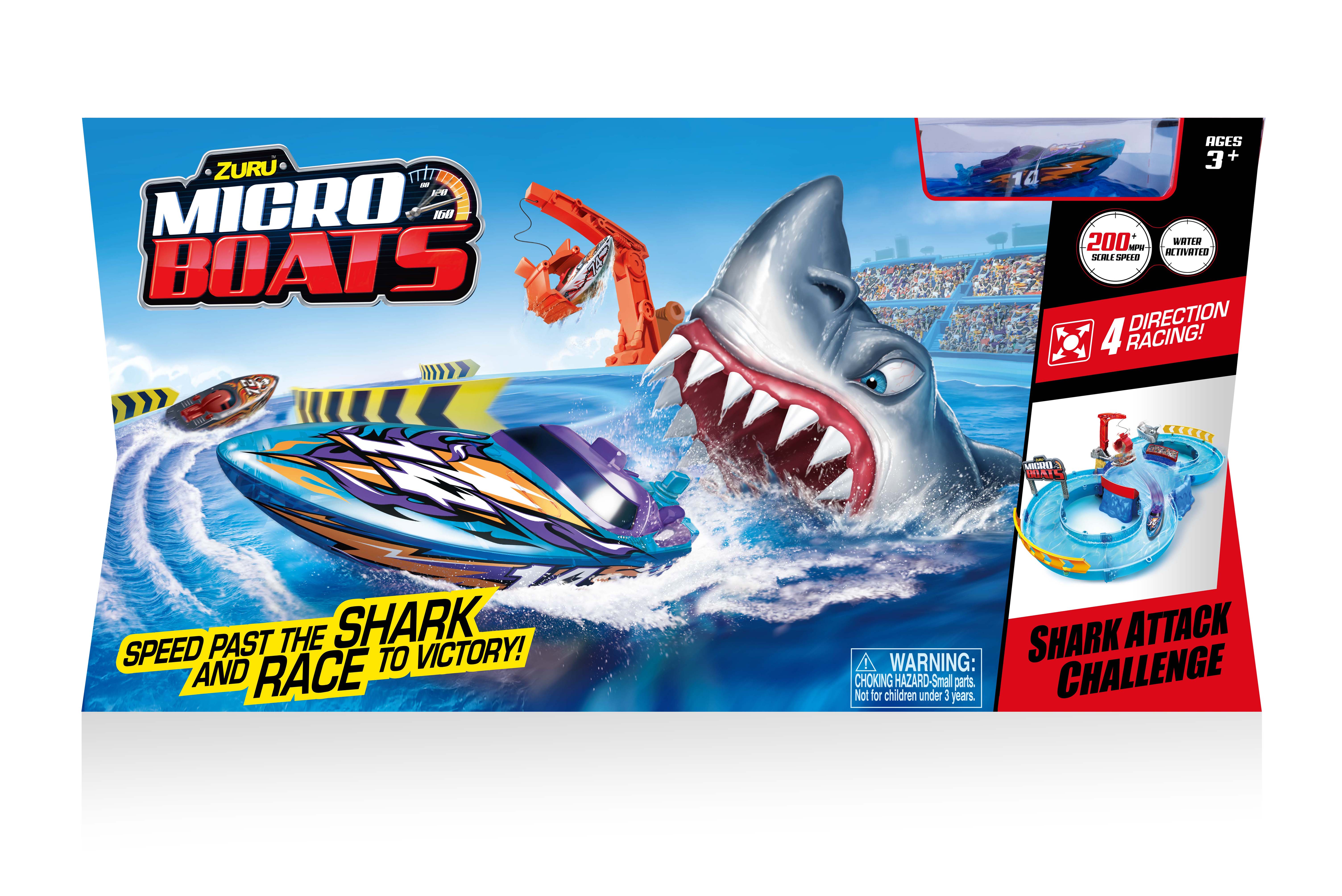 Трек ZURU MICRO BOATS Shark Attack 25263 - фото 7