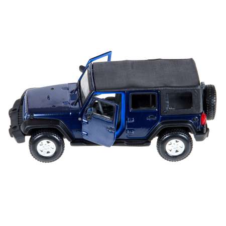 Машинка BBurago 1:32 2007 Jeep Wrangler Unlimited Rubicon 18-43000(4)