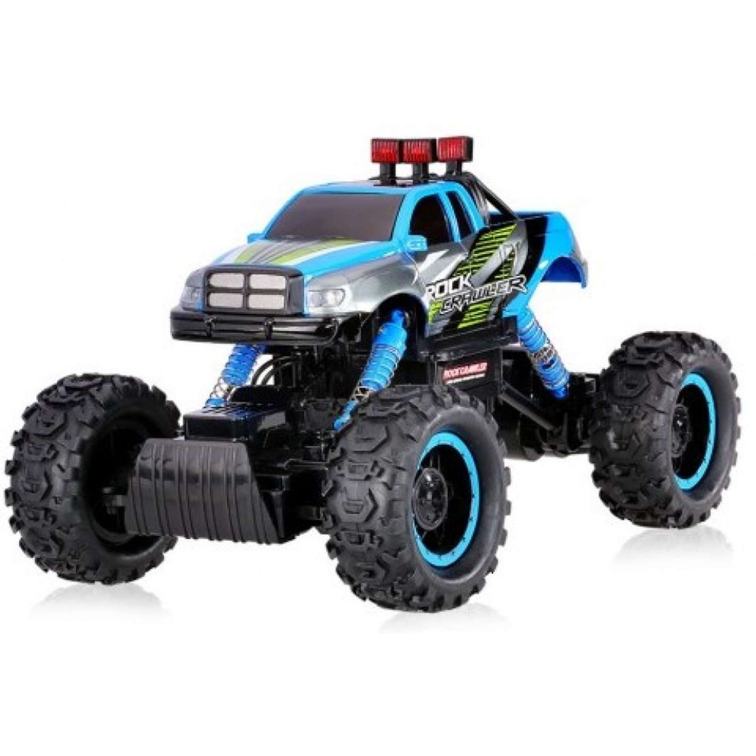 Вездеход Rock Crawler HuangBo Toys машинка на пульте управления 4WD RTR 1:14 2.4Ghz - фото 1