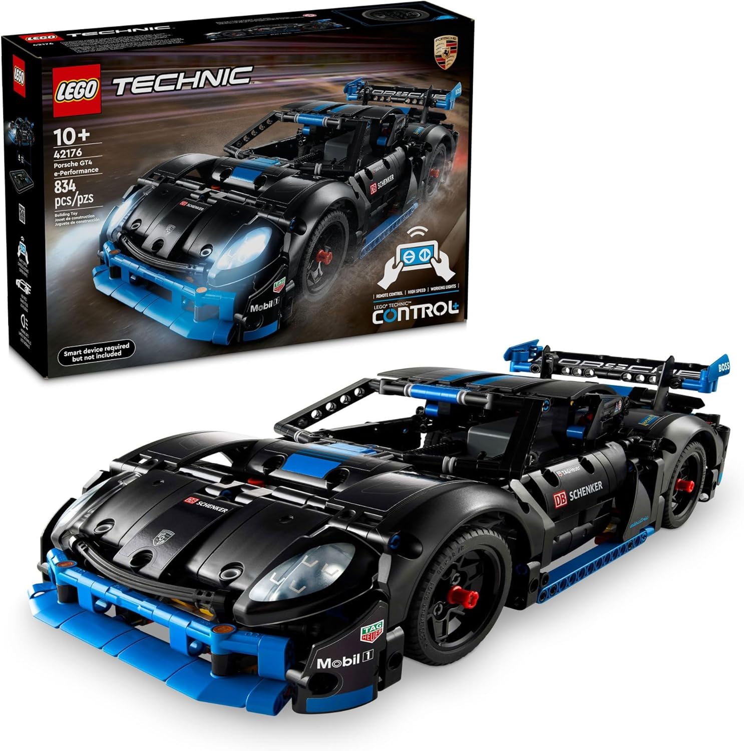 Конструктор LEGO Porsche GT4 гоночный автомобиль на РУ 42176 - фото 1