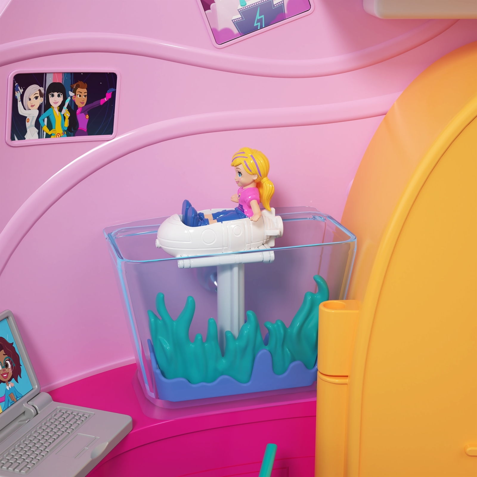 Набор игровой POLLY POCKET Go Tiny Комната FRY98 FRY98 - фото 11