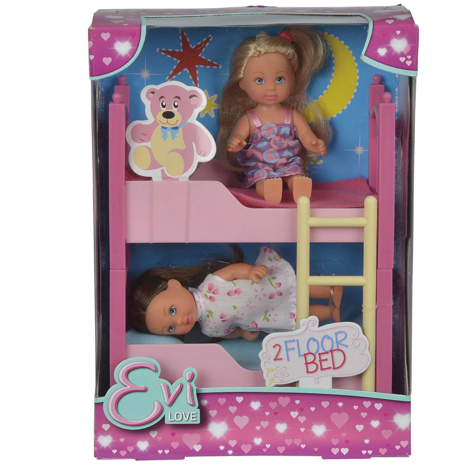 Кукла Evi Еви с кроваткой 2 шт 5733847 - фото 1