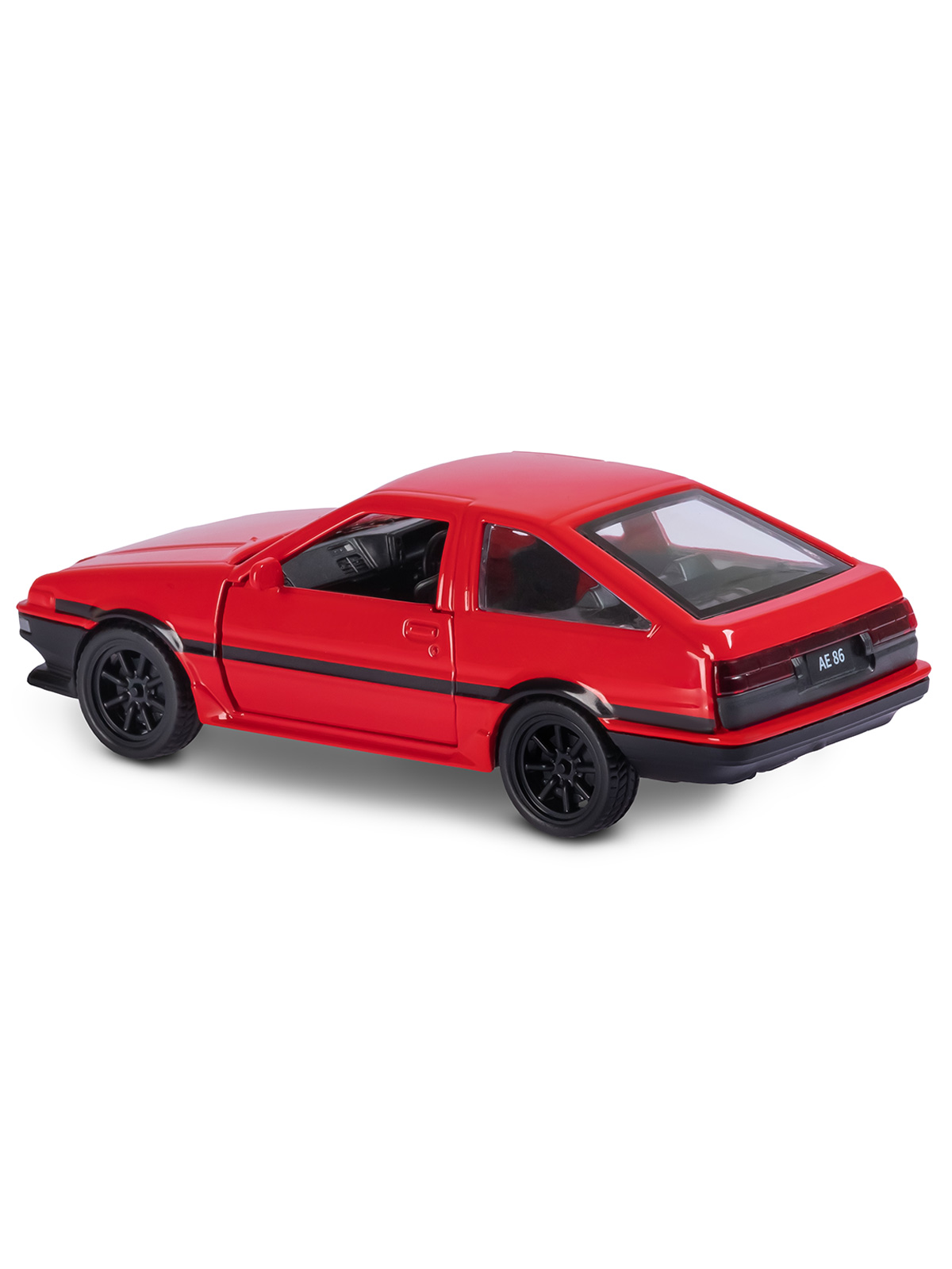 Автомобиль АВТОпанорама Toyota 1:43 инерционный красный JB1251668 - фото 12