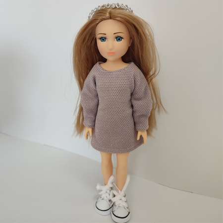 Кукла виниловая 32см TRINITY Рогнеда лавандовом платье