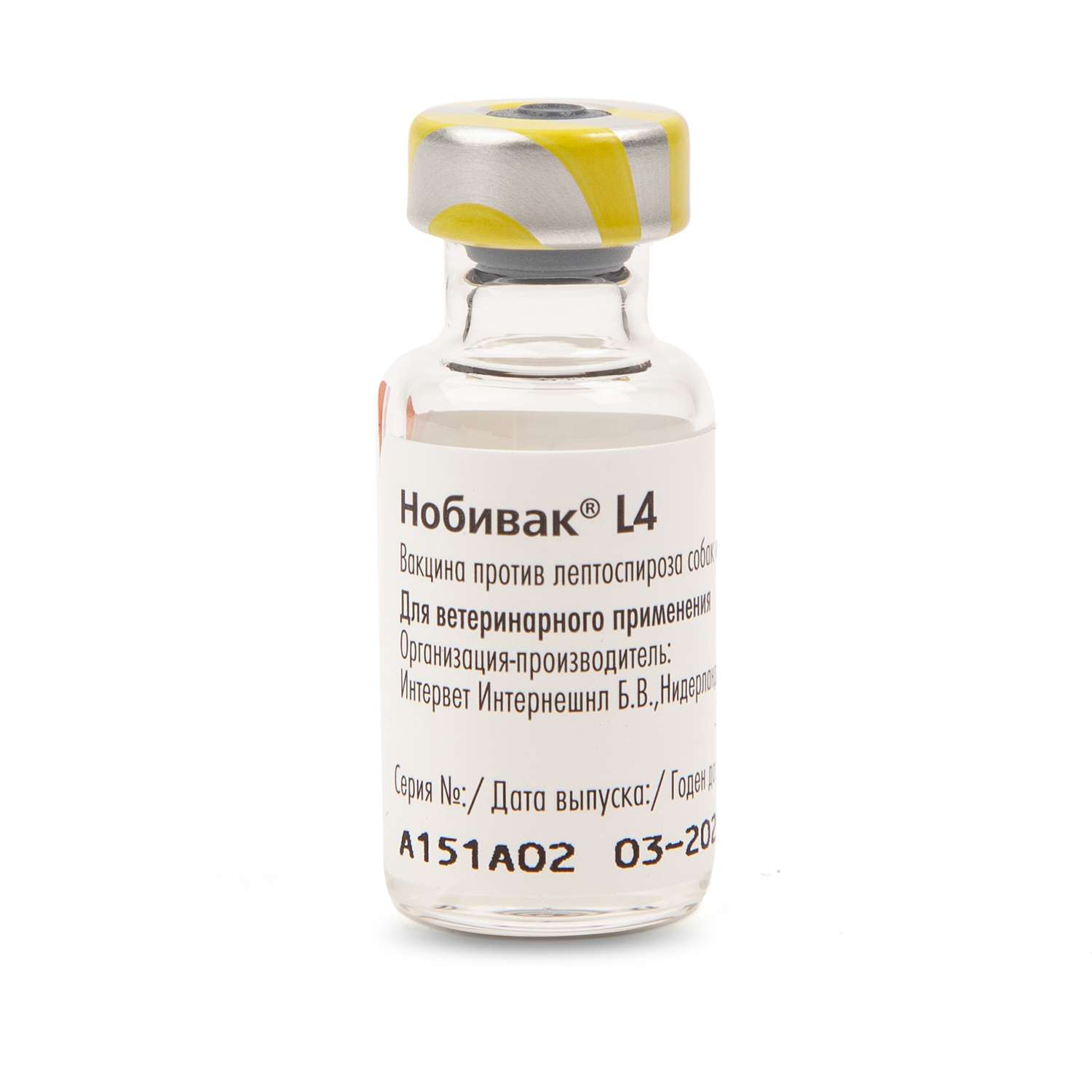 Вакцина для собак MSD Нобивак L4 1доза - фото 1