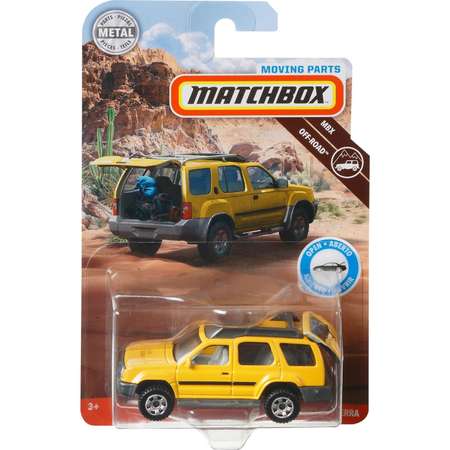 Машинка Matchbox Ниссан Икстерра с подвижными элементами GBH29