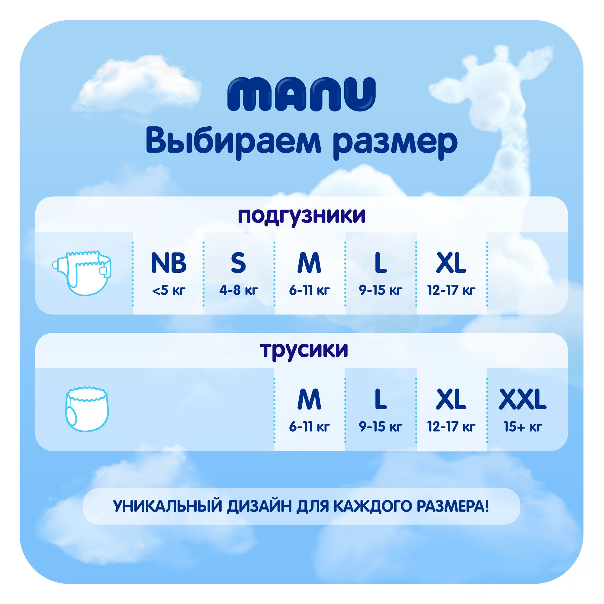 Подгузники MANU Premium L (9-14 кг) 70 шт. - фото 8