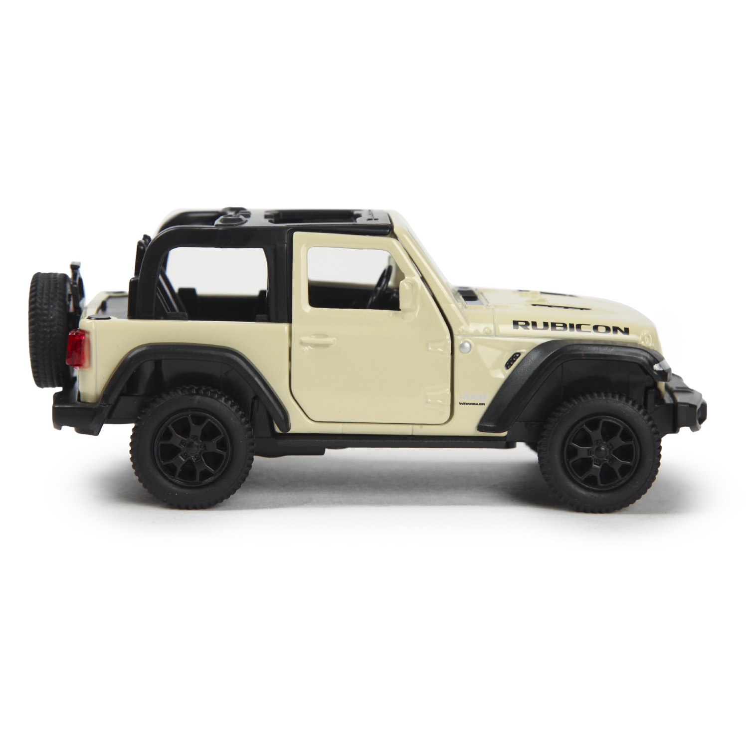 Машинка Mobicaro 1:32 Jeep Rubicon Open Top Бежевая 544060NT(B) 544060NT(B) - фото 4