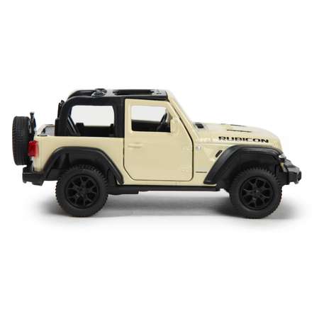 Машинка Mobicaro 1:32 Jeep Rubicon Open Top Бежевая 544060NT(B)