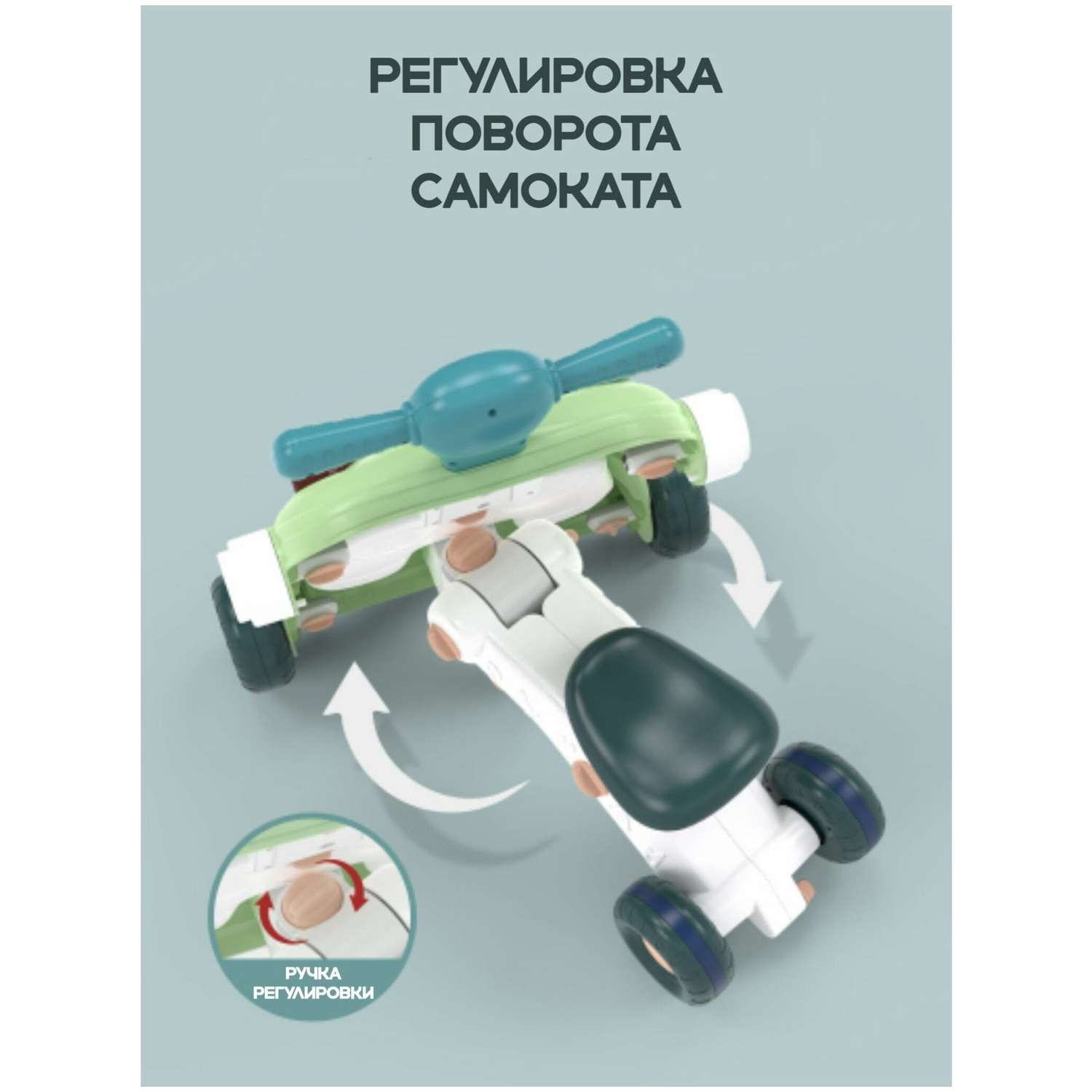 Ходунки-каталка SHARKTOYS с развивающим игровым центром бизиборд - фото 7