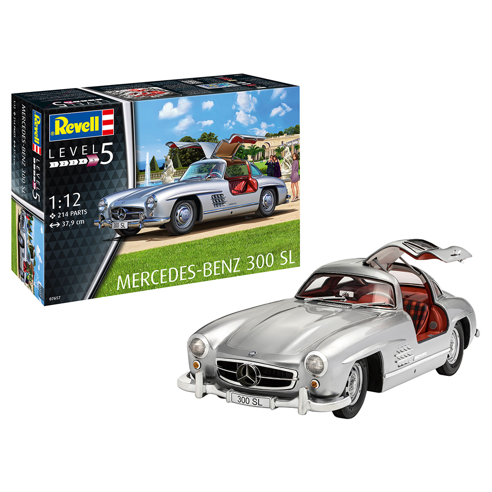 Модель для сборки Revell Первый спортивный автомобиль Mercedes-Benz 300 SL 07657 - фото 1