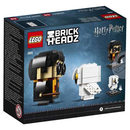 Конструктор LEGO BrickHeadz Гарри Поттер и Букля 41615