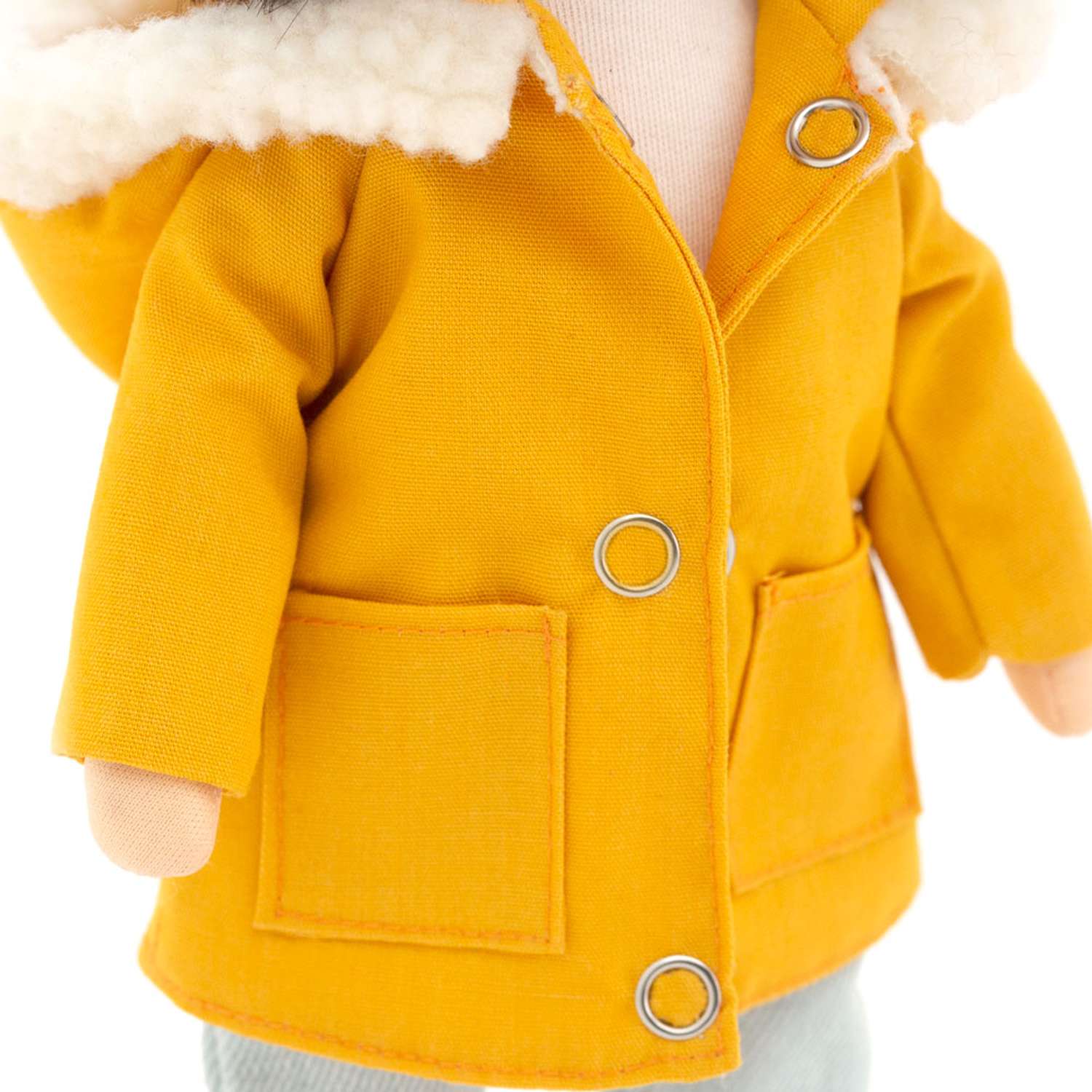 Набор одежды для кукол Orange Toys Sweet Sisters Парка горчичного цвета Серия Европейская зима S10 - фото 3