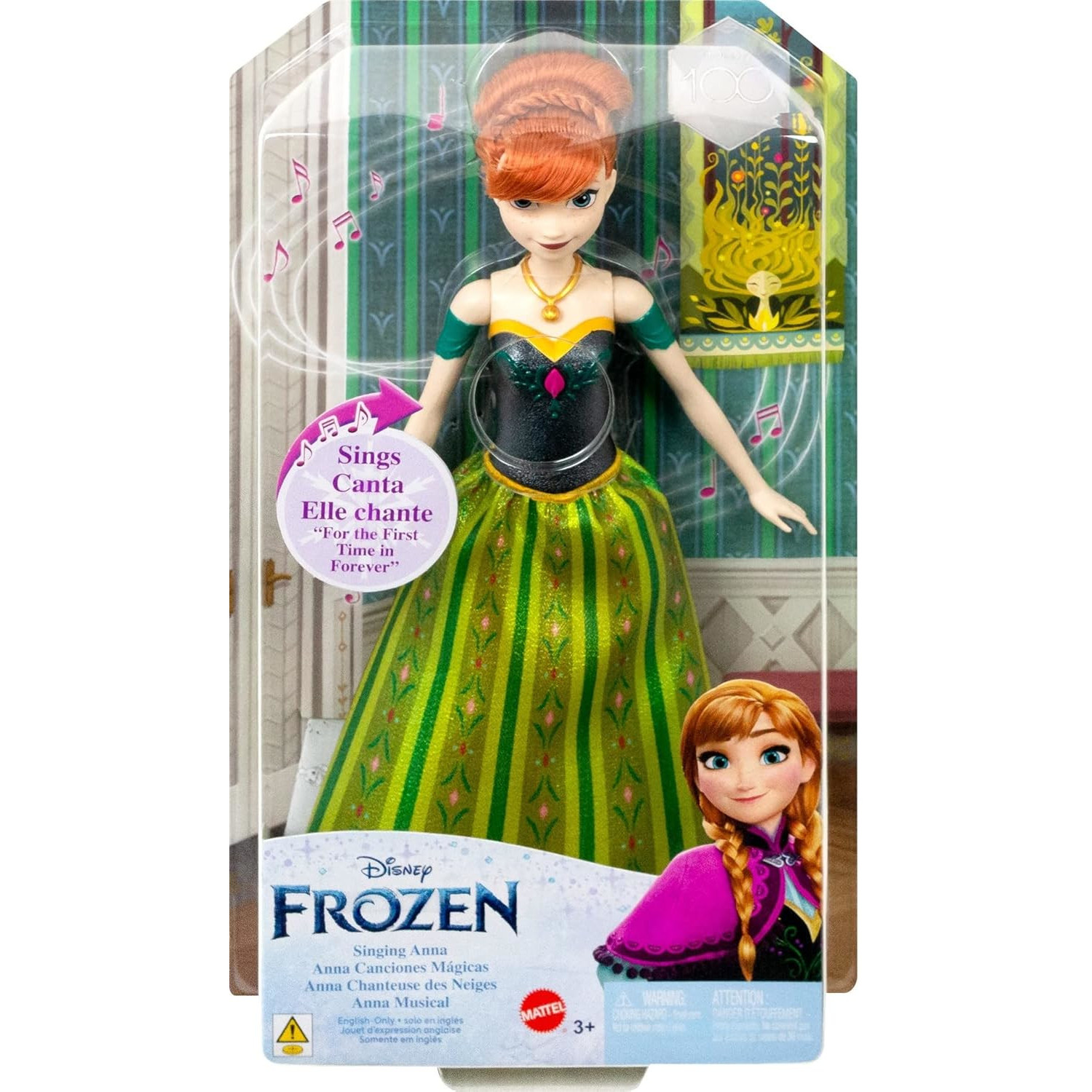 Кукла модельная Disney Frozen Анна HLW56 - фото 6