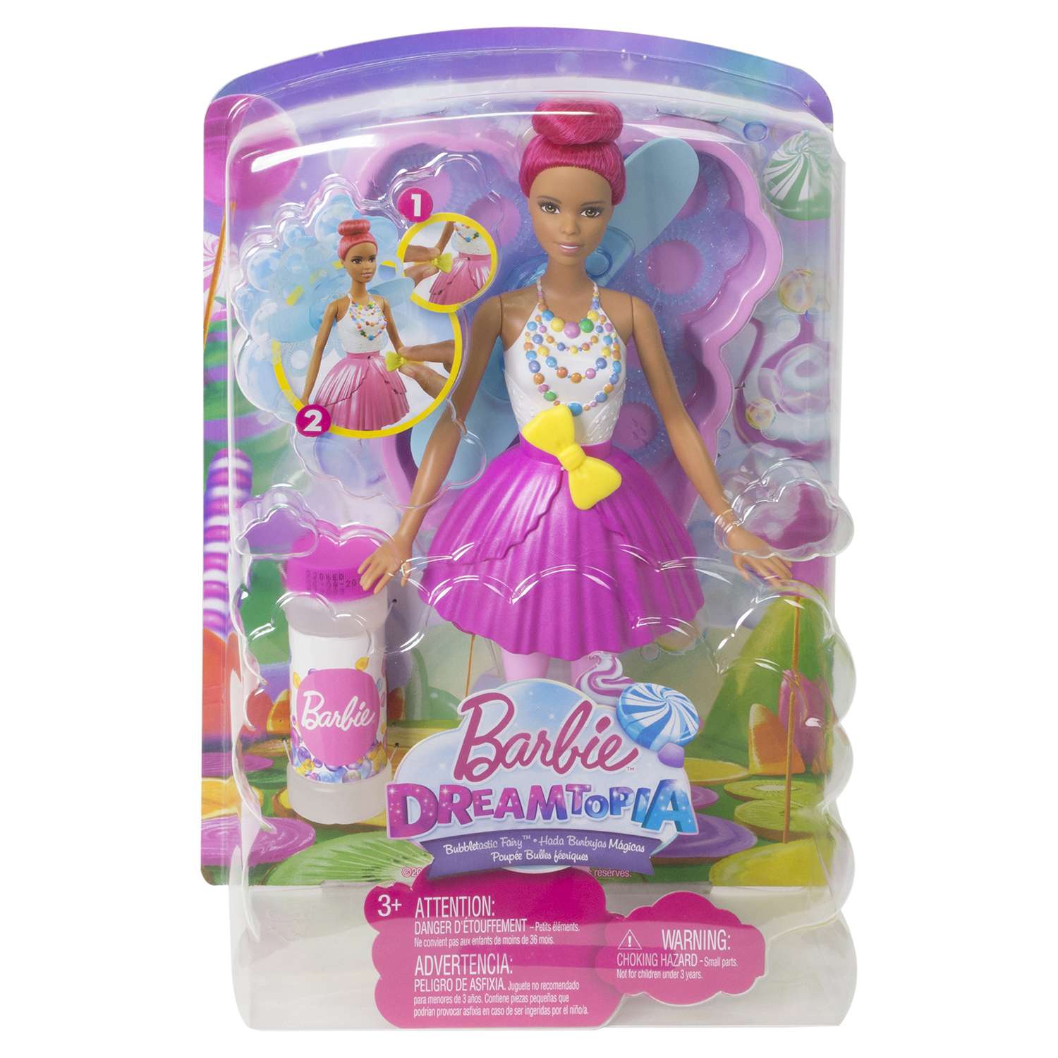 Кукла Barbie Фея с волшебными пузырьками DVM96 DVM94 - фото 2