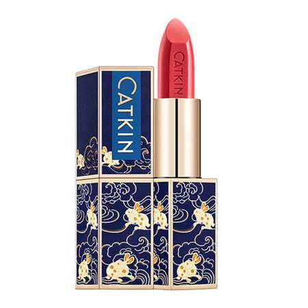 Помада для губ CATKIN Moisturizing lipstick тон cp133 camellia увлажняющая