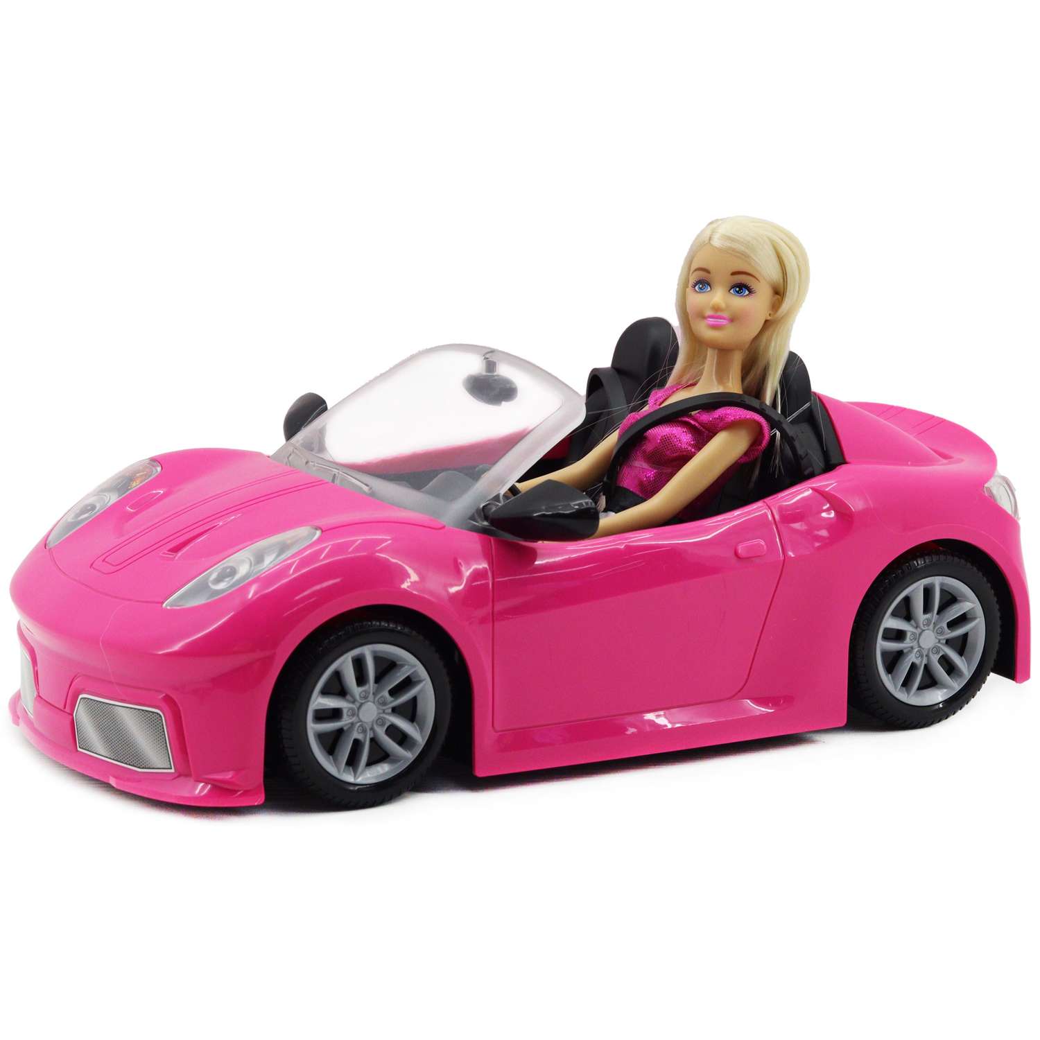 Кукла модельная LANSI WORLD с автомобилем 177953 - фото 1