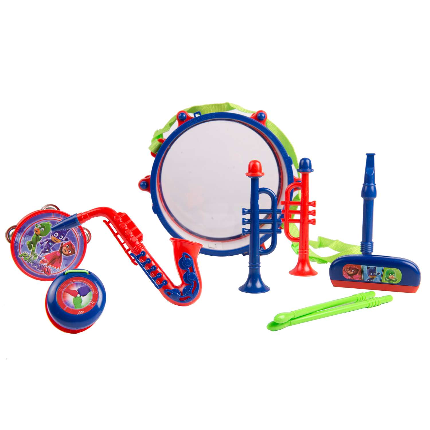 Набор музыкальных инструментов PJ masks с барабаном 33216 - фото 1