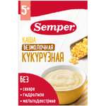 Каша безмолочная Semper кукурузная 180г с 5месяцев