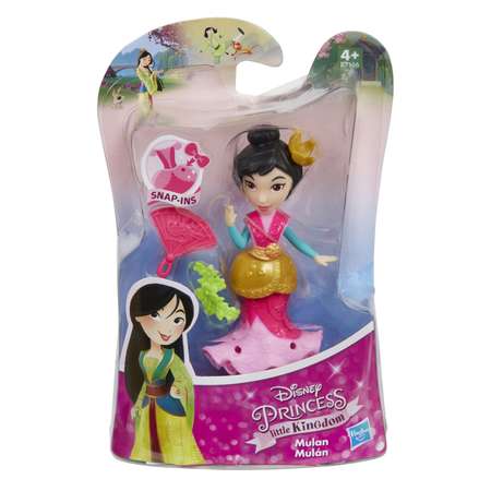 Мини-кукла Princess Hasbro Mulan B7156