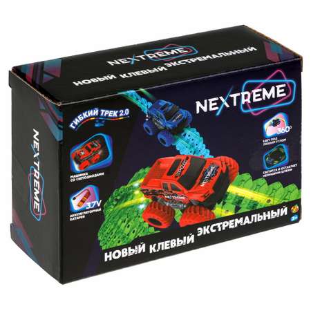 Набор игровой №1TOY Гибкий трек Nextreme Пикап 5предметов Т23881