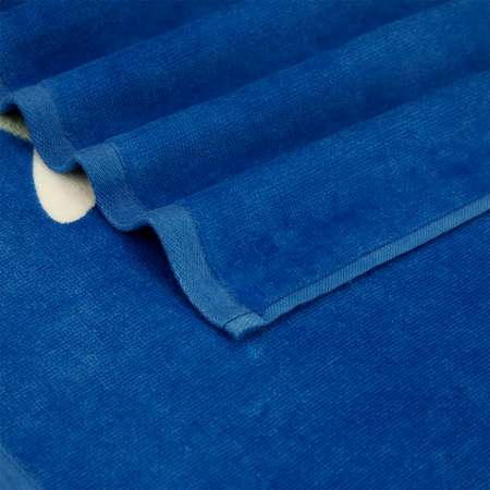 Махровое полотенце Bravo Киты 30х60 синий