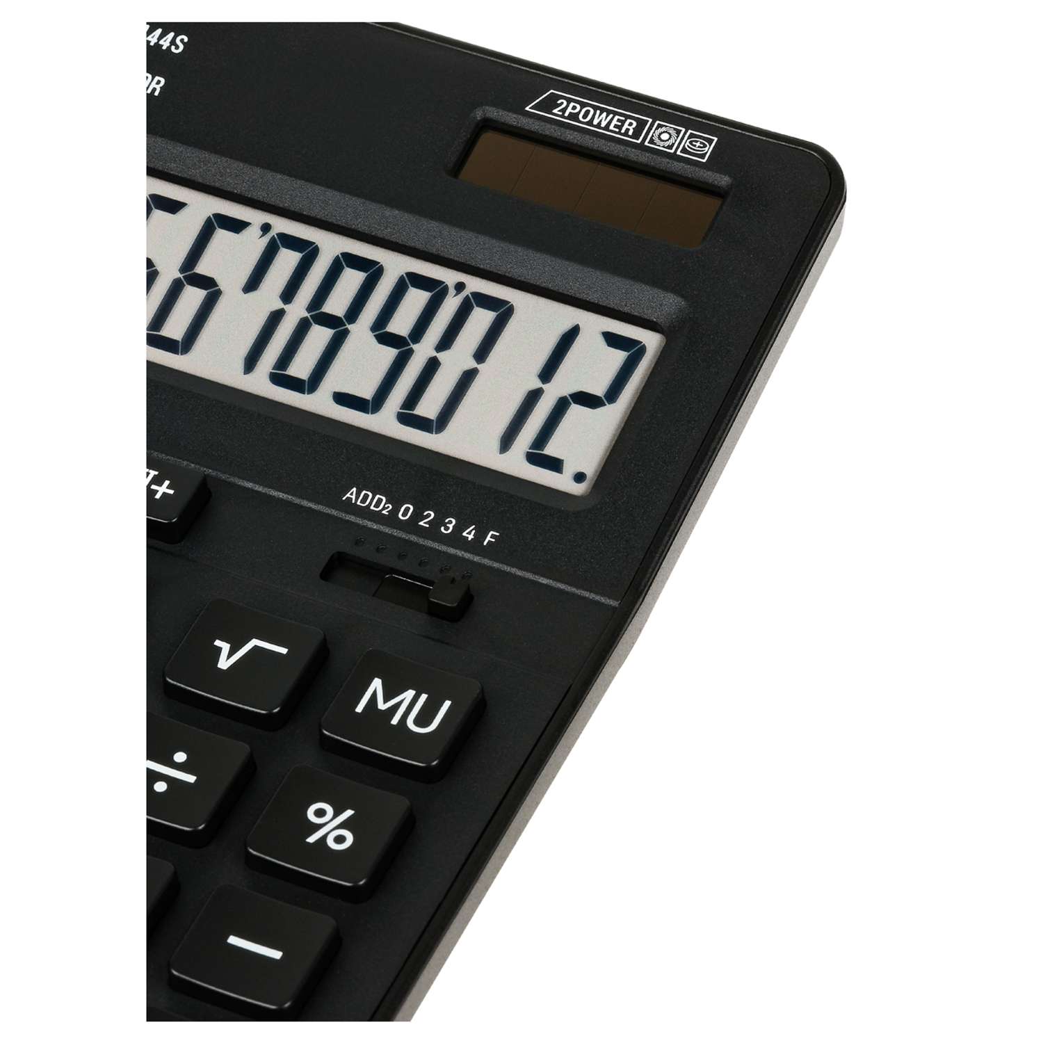 Калькулятор Eleven SDC-444S 12 разрядов двойное питание 155*205*36мм черный - фото 5