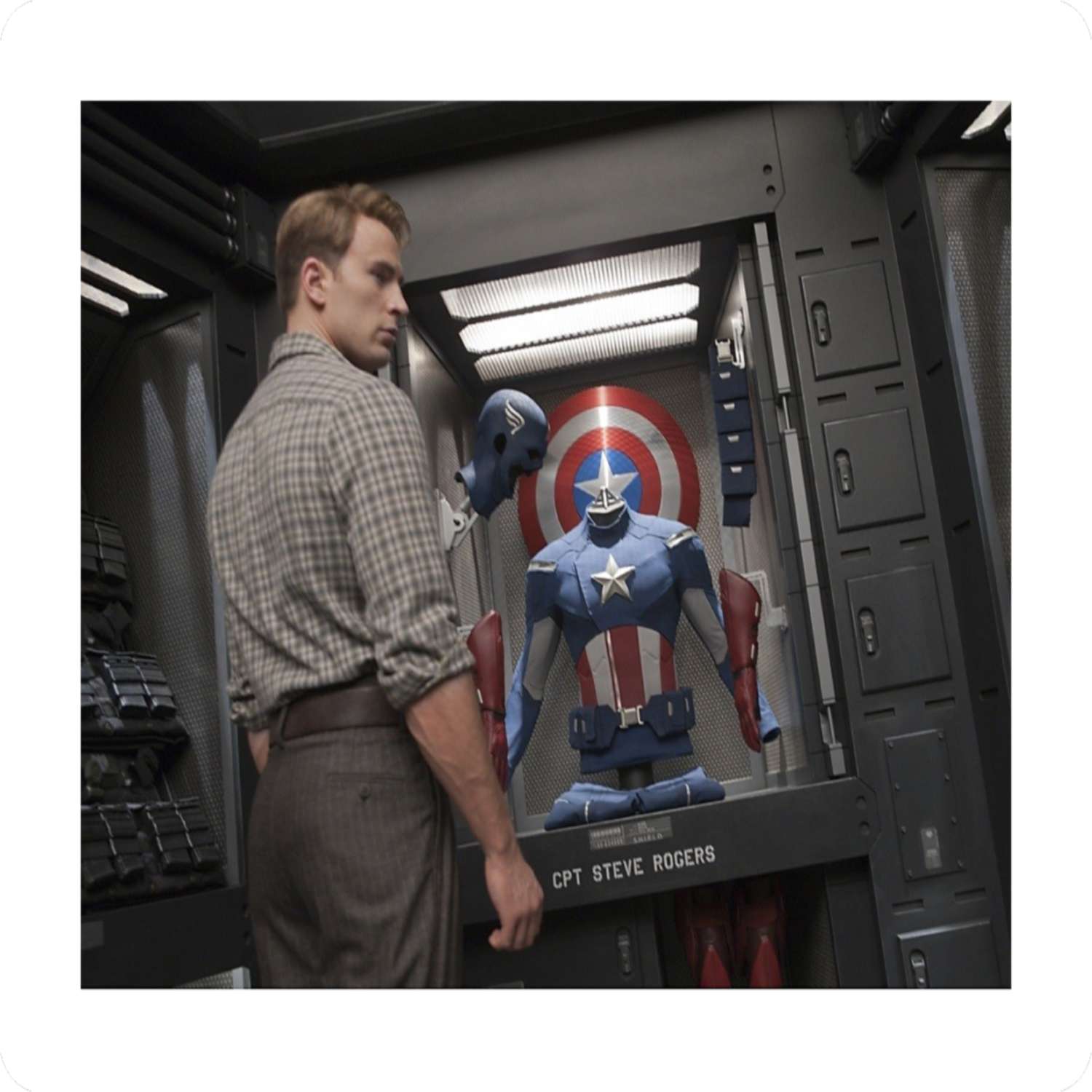 Маска героя Marvel Captain America B6741 - фото 5