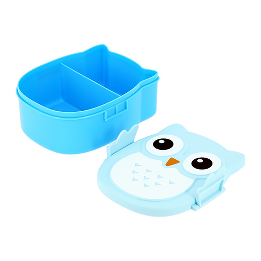 Ланч-бокс FUN owl blue 16 см - фото 2