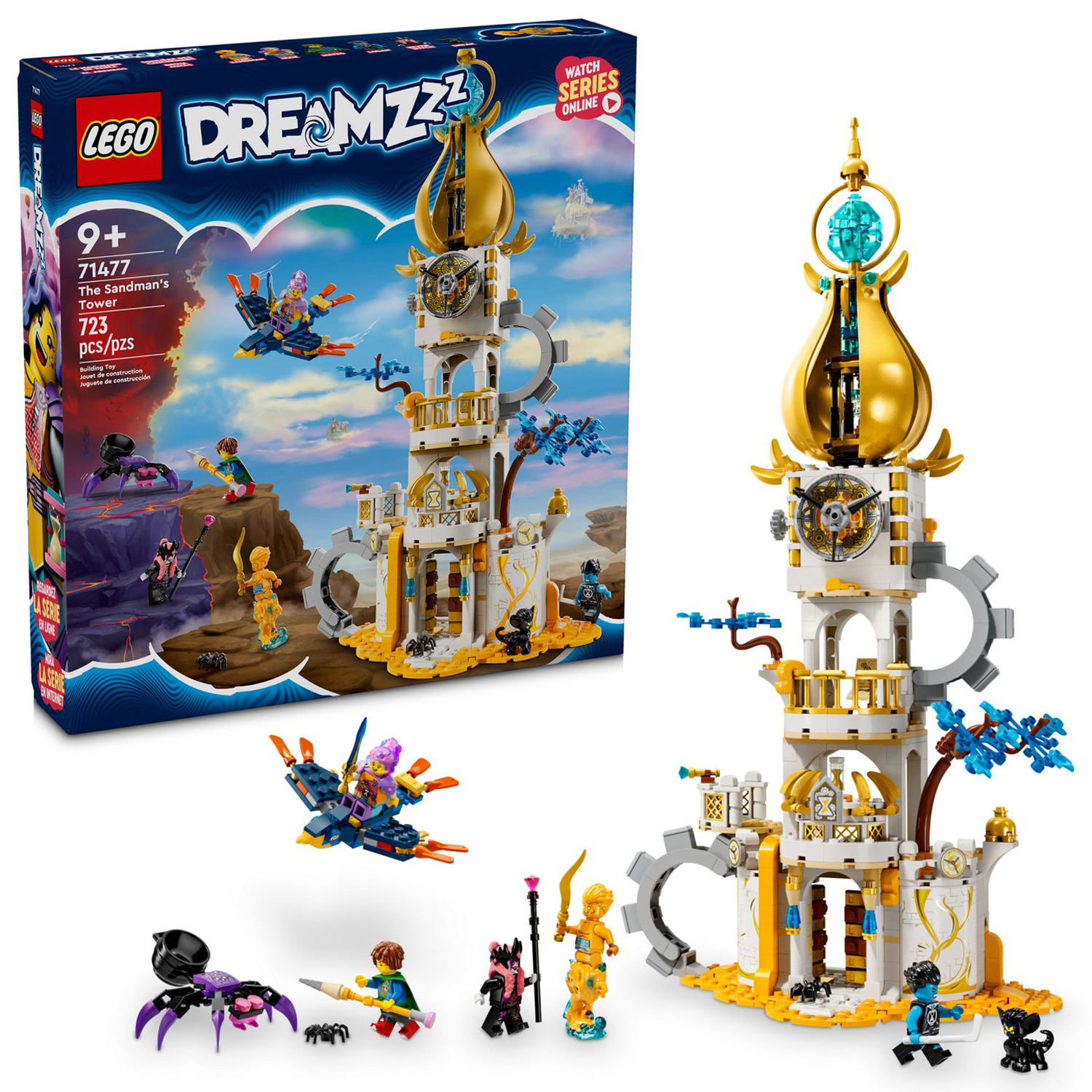 Конструктор детский LEGO Dreamzzz Башня песочного человека 71477 - фото 1