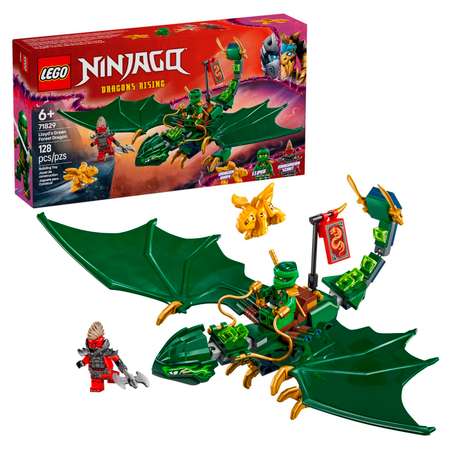 Конструктор детский LEGO Ninjago Зелёный лесной дракон Ллойда