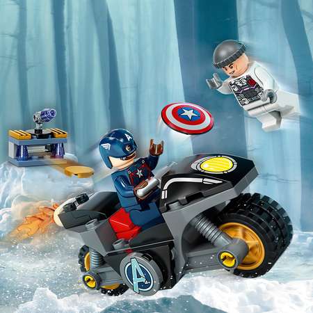 Конструктор LEGO Super Heroes Битва Капитана Америка с Гидрой 76189