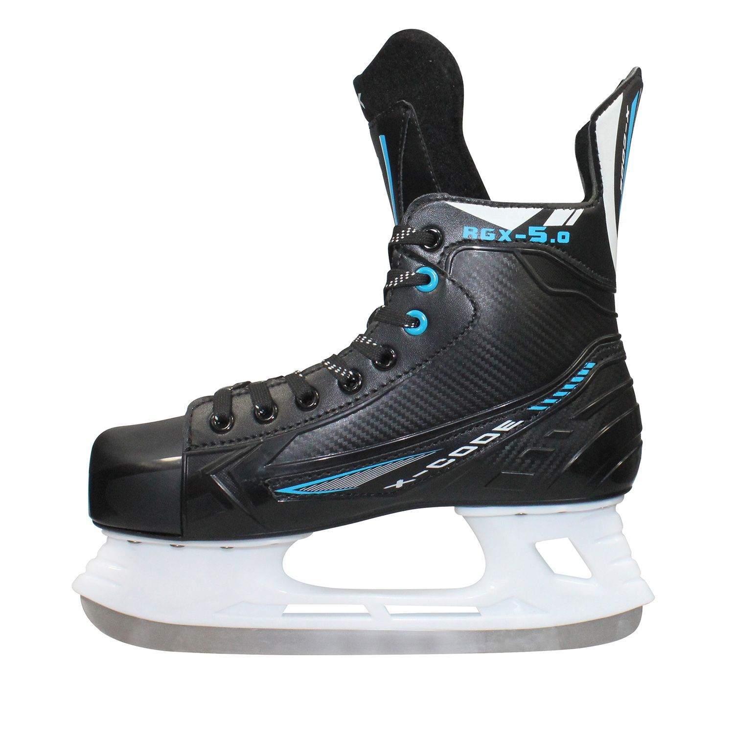 Хоккейные коньки RGX RGX-5.0 X-Code Blue 44 - фото 6
