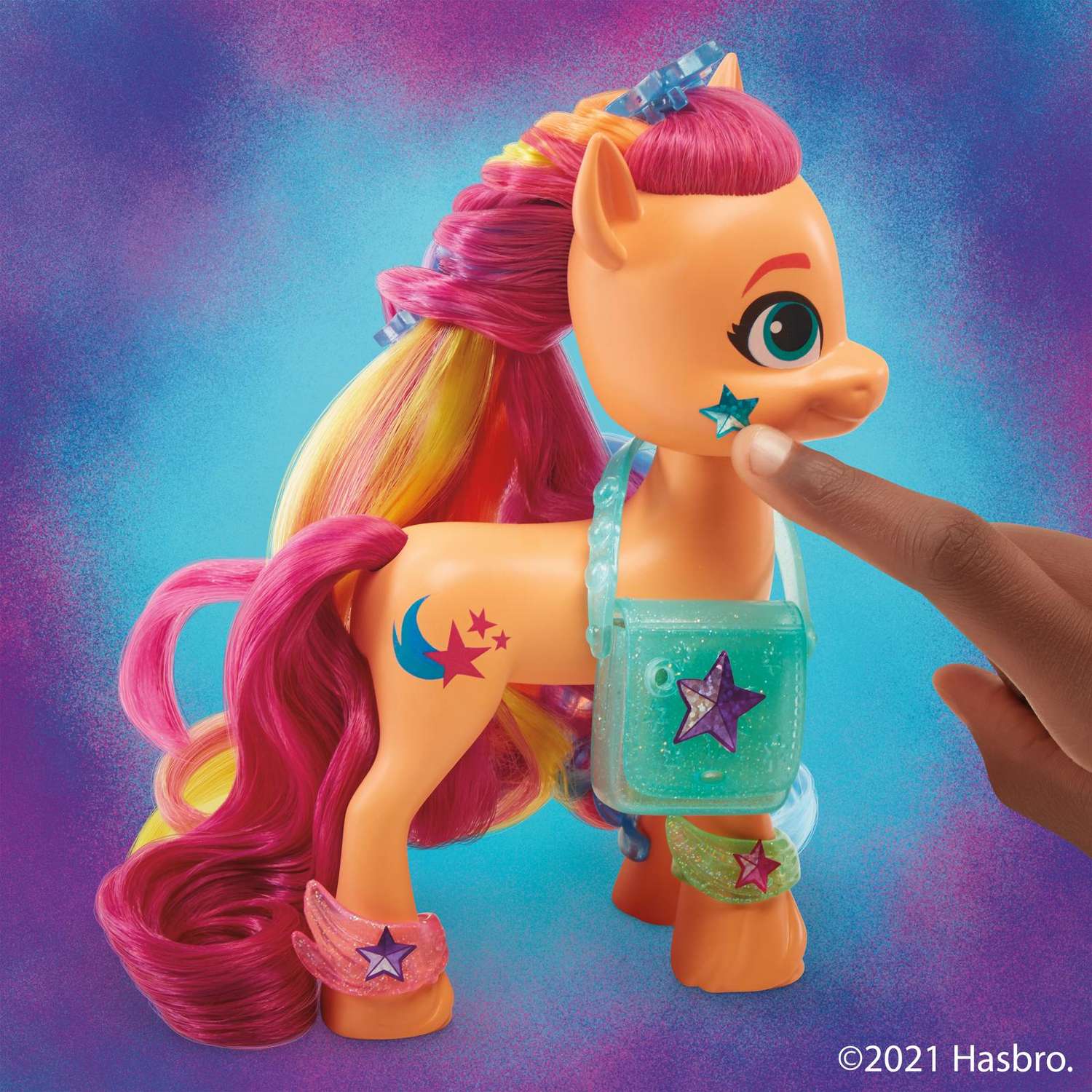 Игрушка My Little Pony Пони фильм Радужные волосы Санни F17945L0 - фото 14