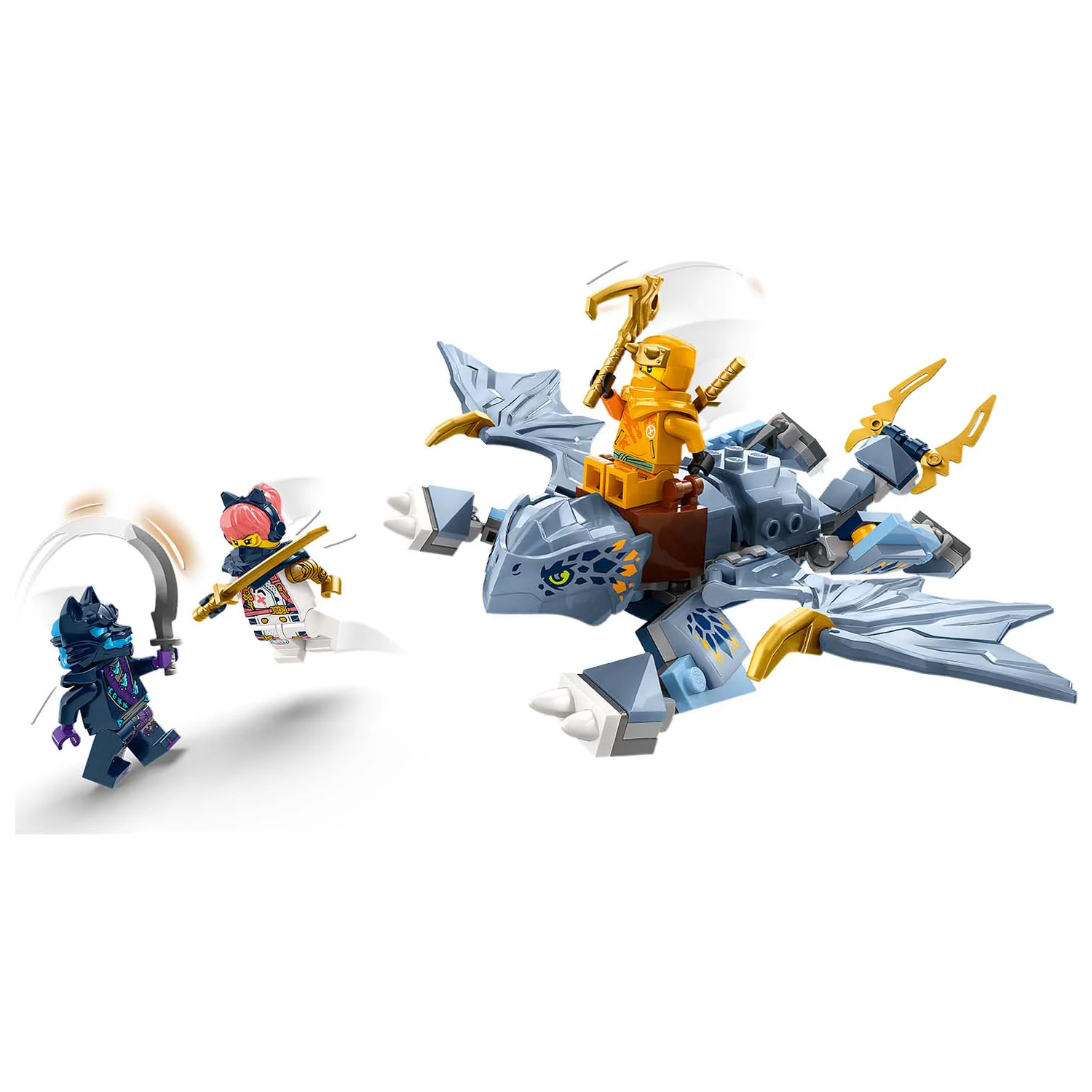 Конструктор детский LEGO Ninjago Юный дракон Рию, - фото 2