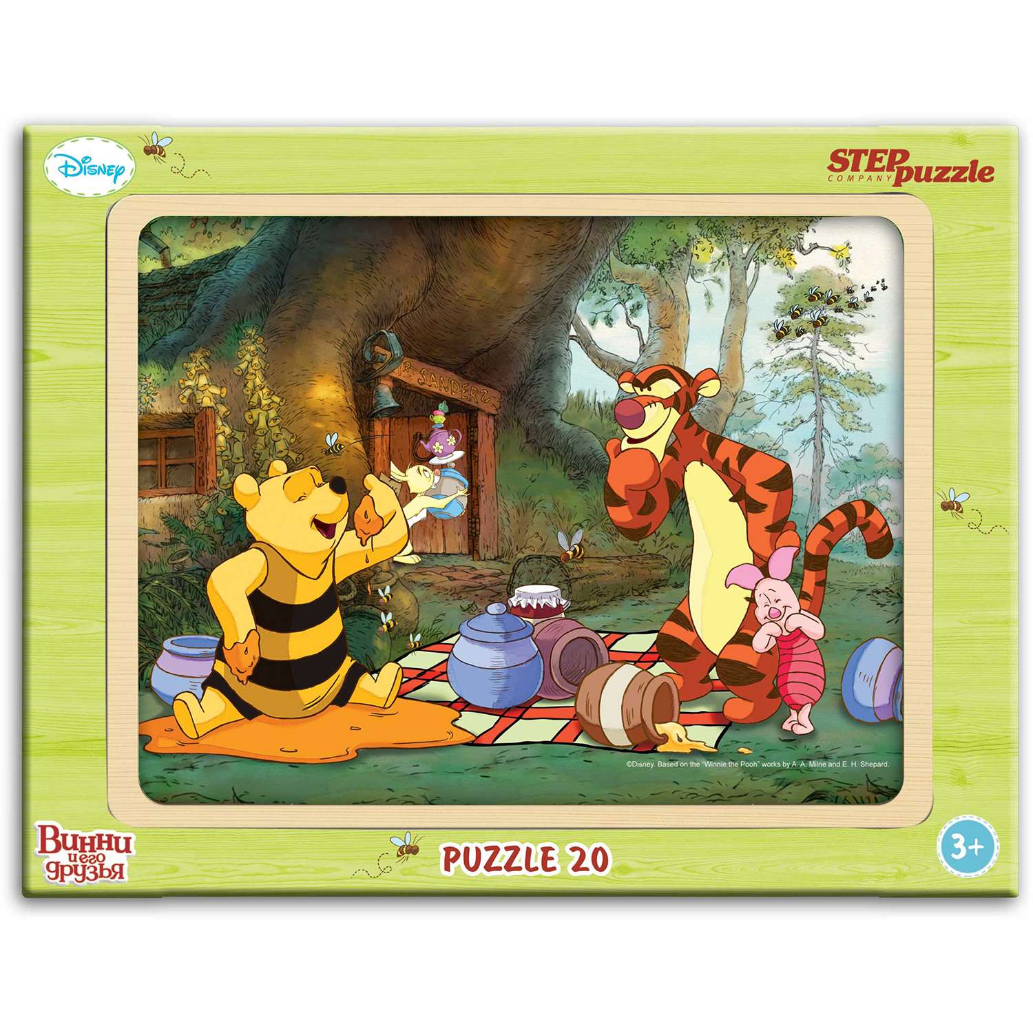 Игра из дерева Step Puzzle Disney в ассортименте - фото 2