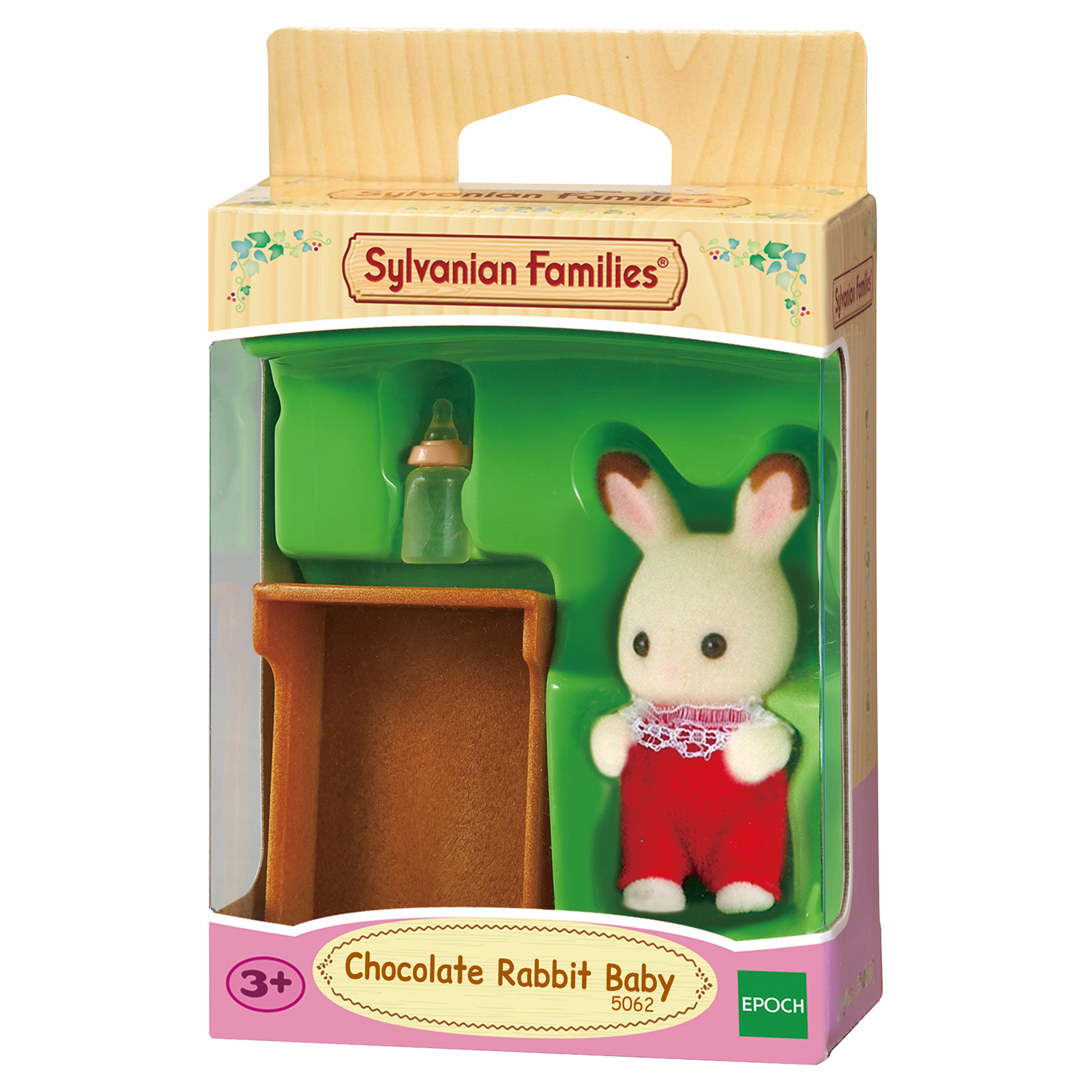 Набор Sylvanian Families малыш шоколадный кролик 3410 купить по цене 599 ₽  в интернет-магазине Детский мир