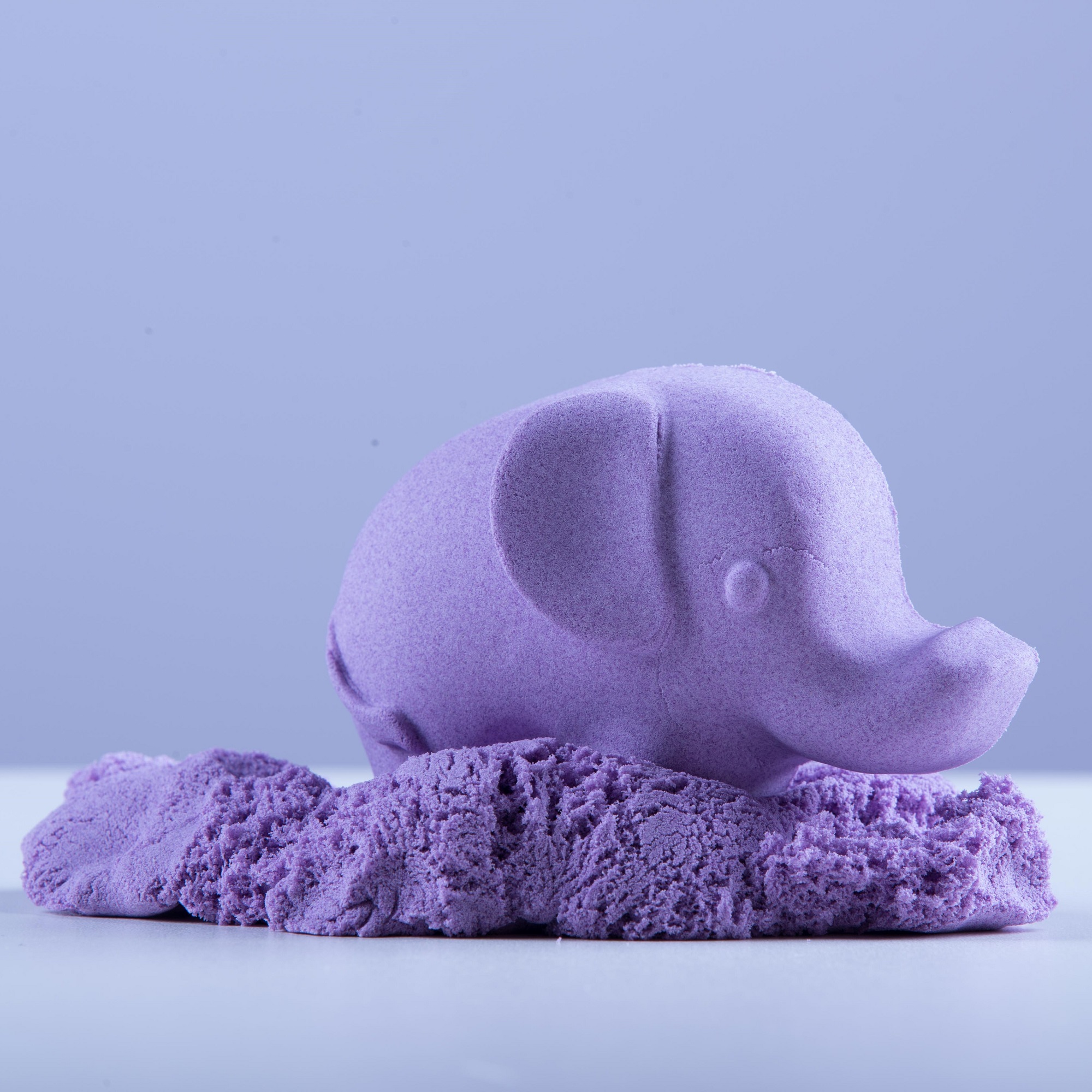 Кинетический пластилин Zephyr Фиолетовый - фото 4