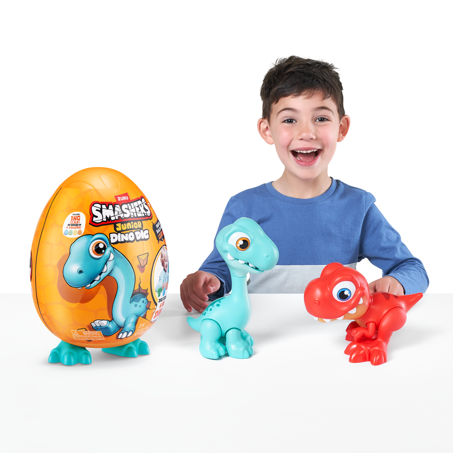 Набор игровой Smashers Junior Dino DIG Яйцо большое в непрозрачной упаковке (Сюрприз) 74115 - фото 7