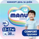 Трусики MANU Comfort 38 шт. XL 12-17 кг