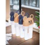 Формочки для мороженого iLikeGift Mouse yellow-blue