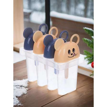 Формочки для мороженого iLikeGift Mouse yellow-blue