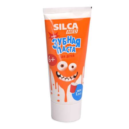 Промо набор Silca Зубная паста детская со вкусом колы + Зубная щетка мягкая в ассортименте
