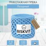 Трикотажная пряжа BISKVIT Лазурный