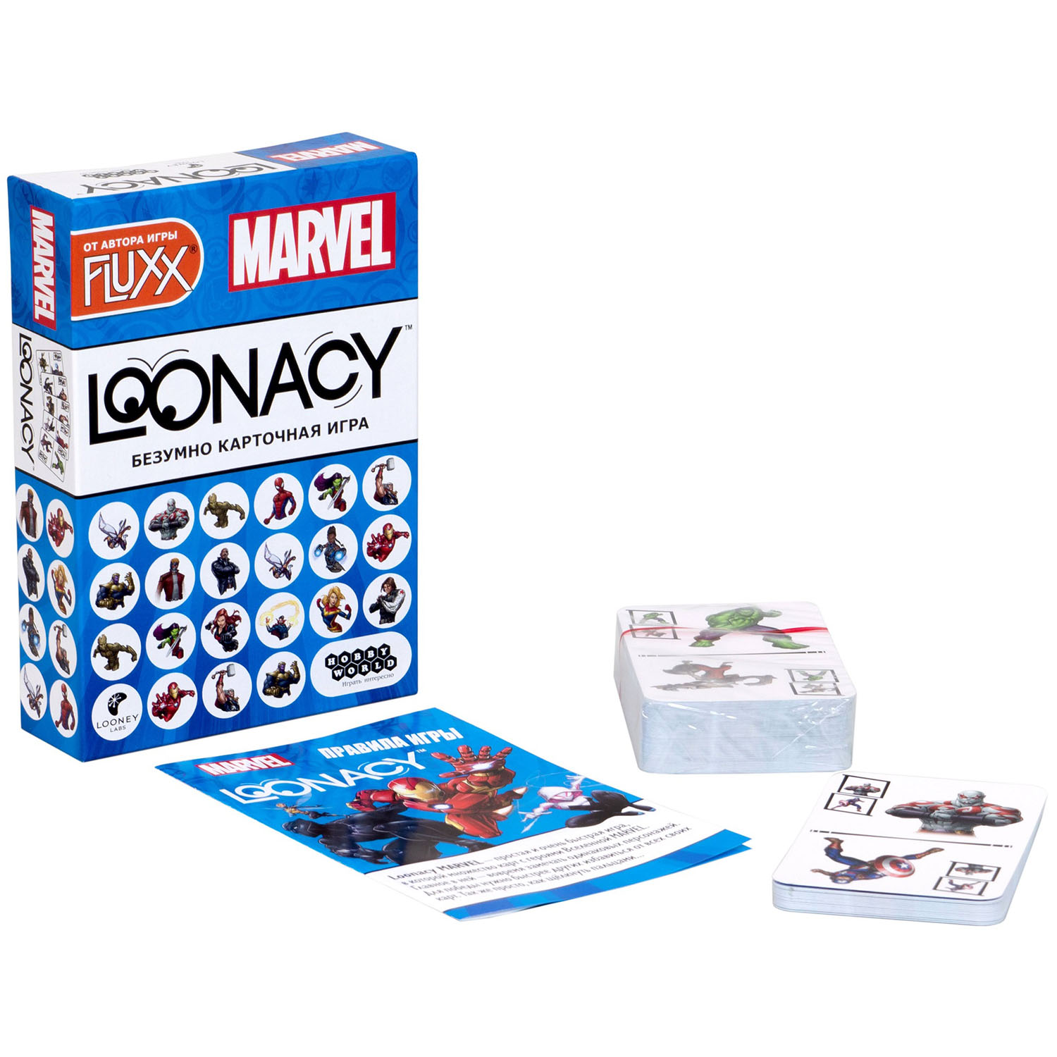 Игра настольная Hobby World Loonacy Marvel 915295 - фото 2