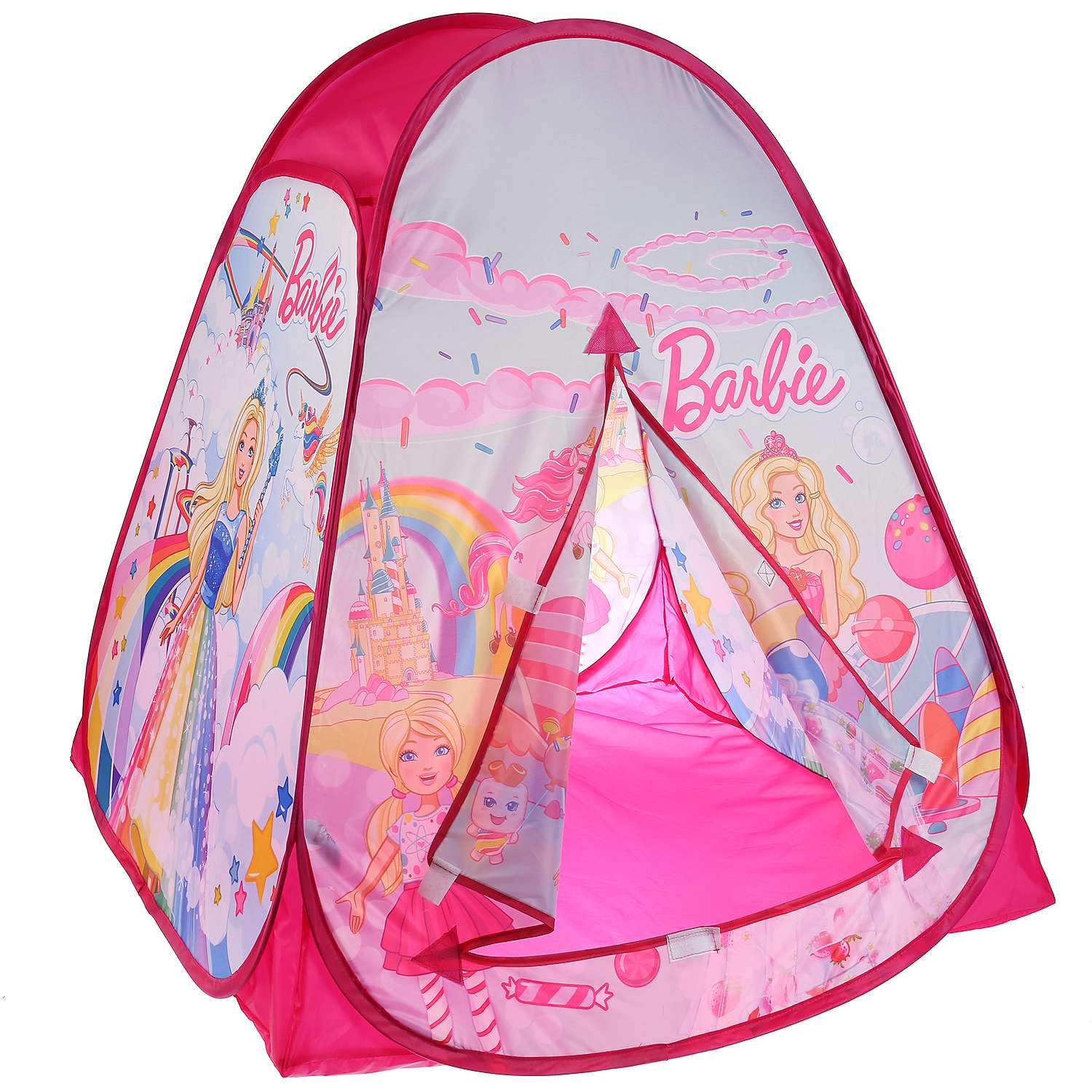 Палатка Играем Вместе Детская игровая Барби 279975 - фото 2