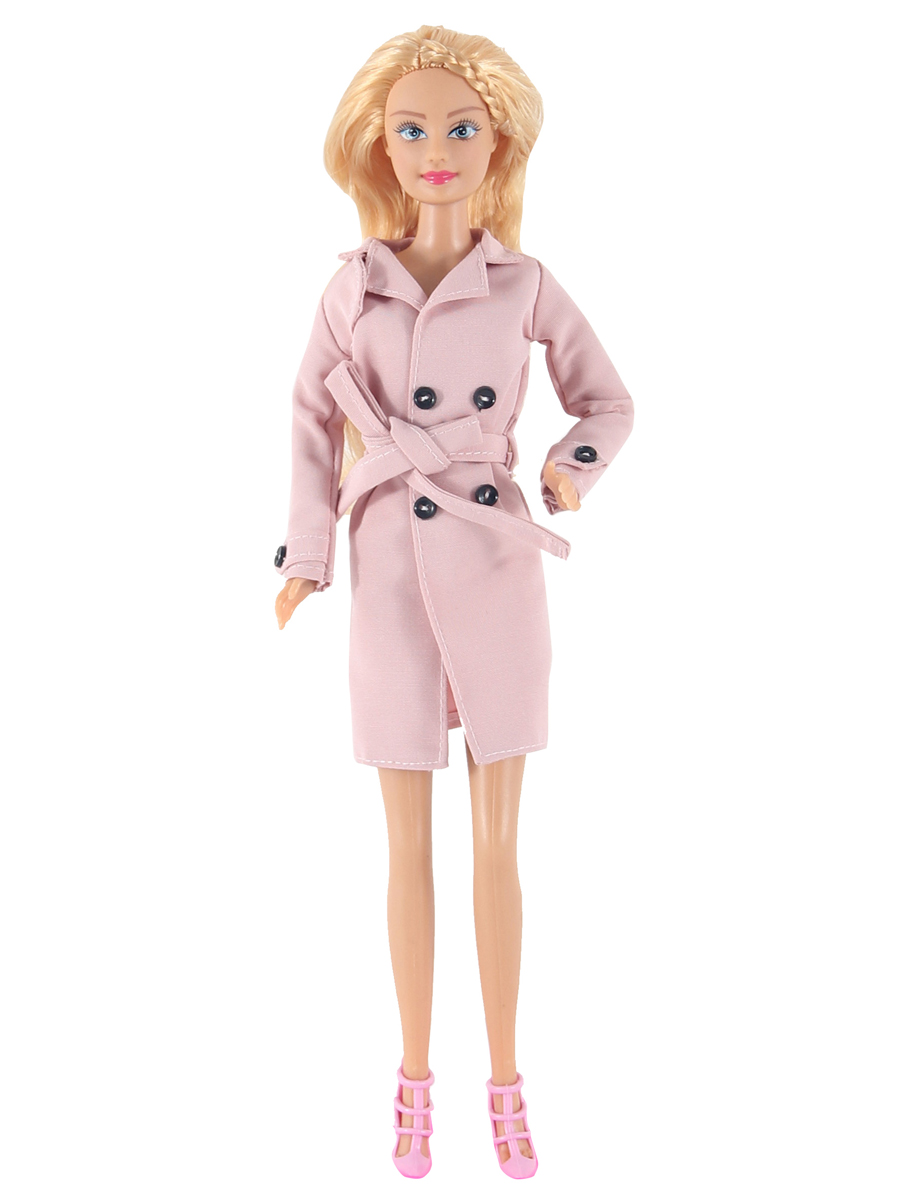 Кукла Defa Lucy Красавица в пальто 28 см розовый 8425//розовый - фото 1